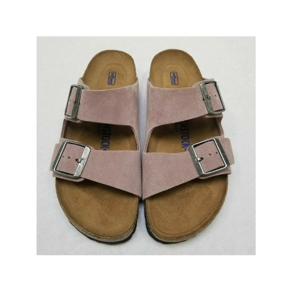 Birkenstock Arizona Lavender Blush Soft Footbed Narrow sold on Revolve 38